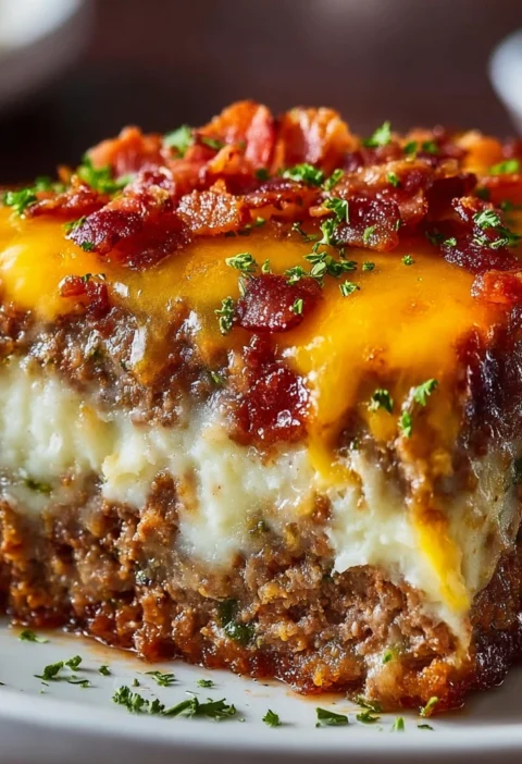 Easy Cheesy Meatloaf Casserole Recipe Best Family Dinner Meatloaf Casserole Quick Cheesy Meatloaf Casserole Ideas Weeknigh...