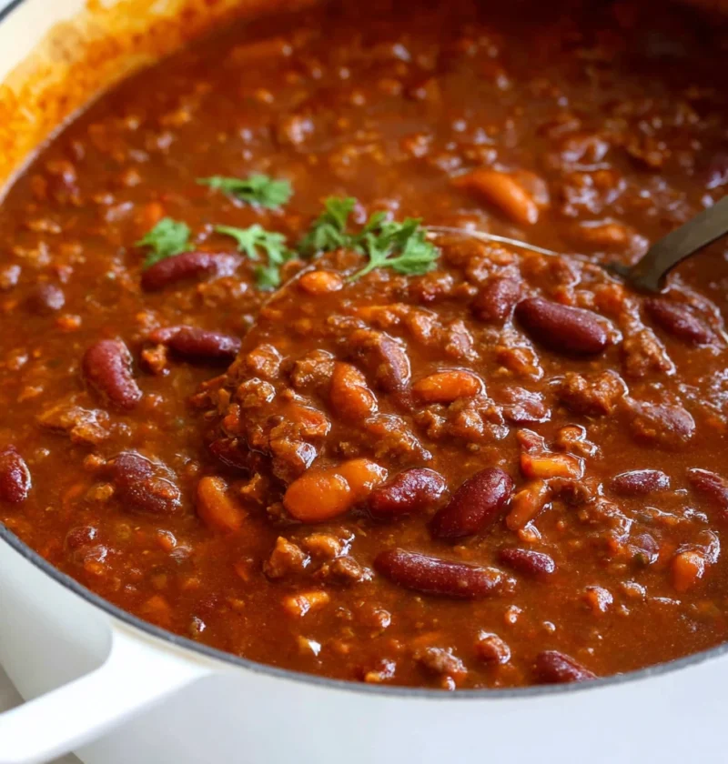 Easy Cowboy Beans Recipe Slow Cooker Best Cowboy Beans With Bacon Homemade Cowboy Beans From Scratch Healthy Vegetarian Co...