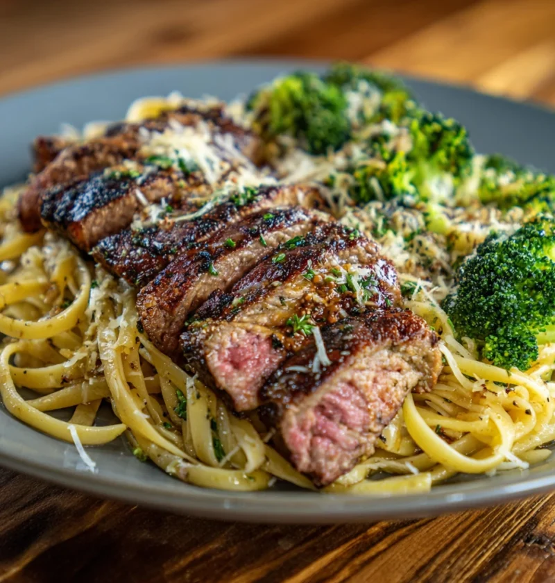 Easy Cowboy Butter Steak Recipe How To Make Cowboy Butter Steak Best Broccoli Linguine Pairings Cowboy Butter Steak And Br...