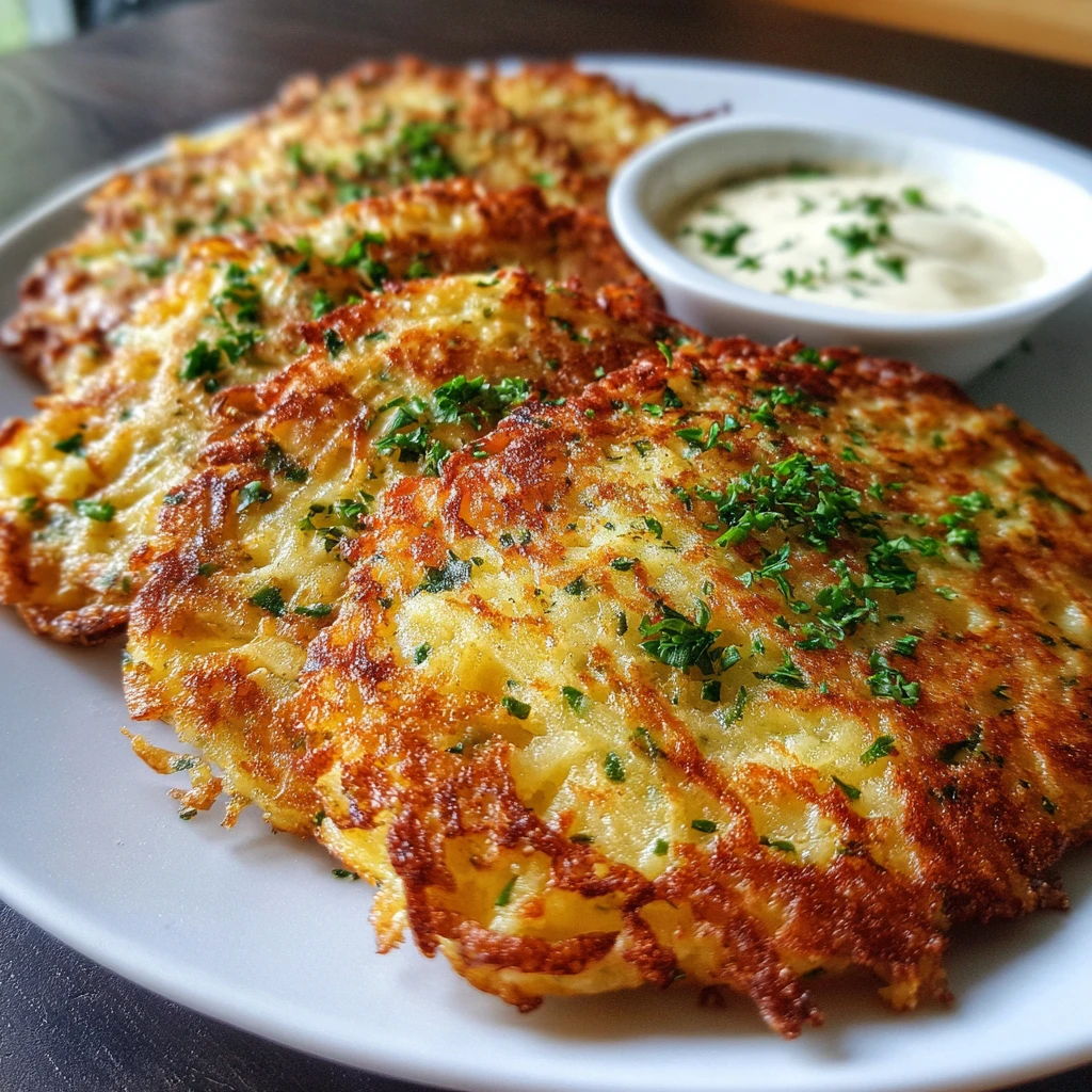 Crispy Potato Pancakes Recipe Easy Breakfast or Snack