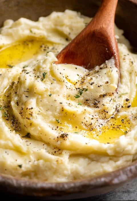 Easy Crockpot Mashed Potatoes Recipe Best Slow Cooker Mashed Potatoes Healthy Crockpot Mashed Potatoes Vegan Crockpot Mash...