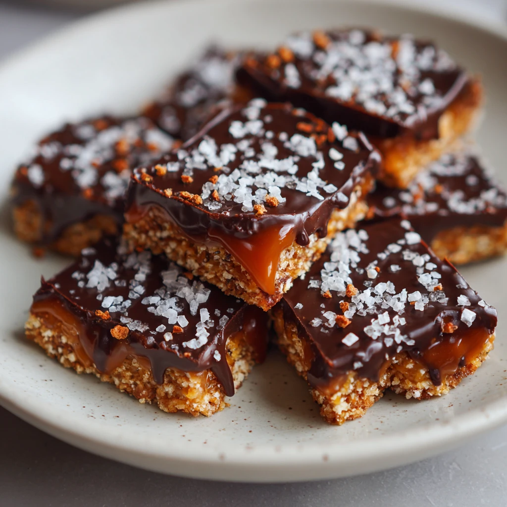 No bake sweet & salty bars