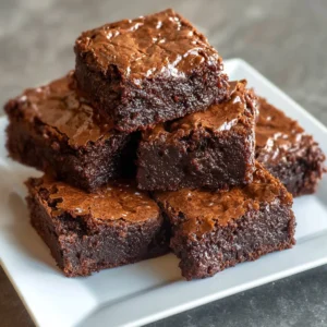 Easy Peanut Butter Banana Brownies