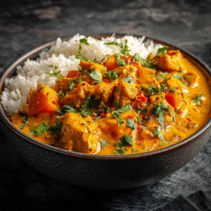 Pumpkin Chicken Curry