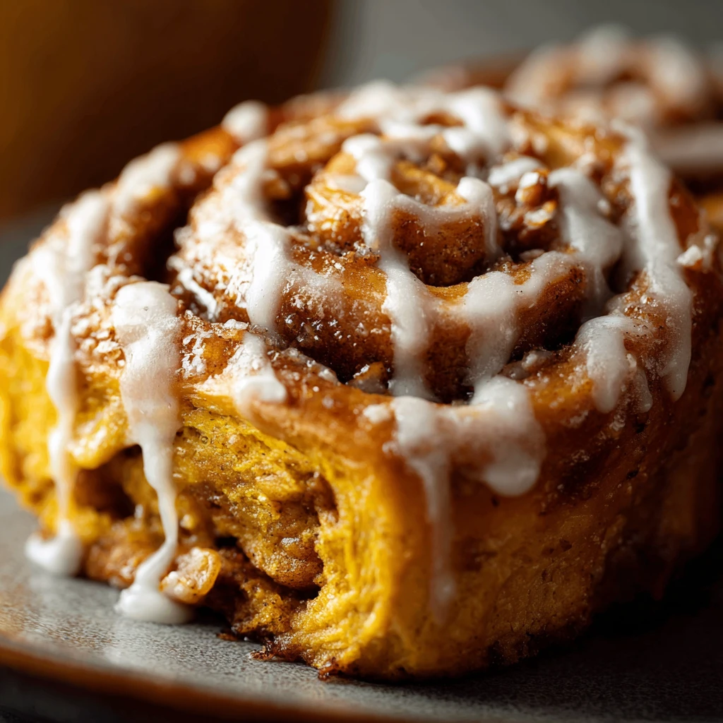 Pumpkin Cinnamon Rolls