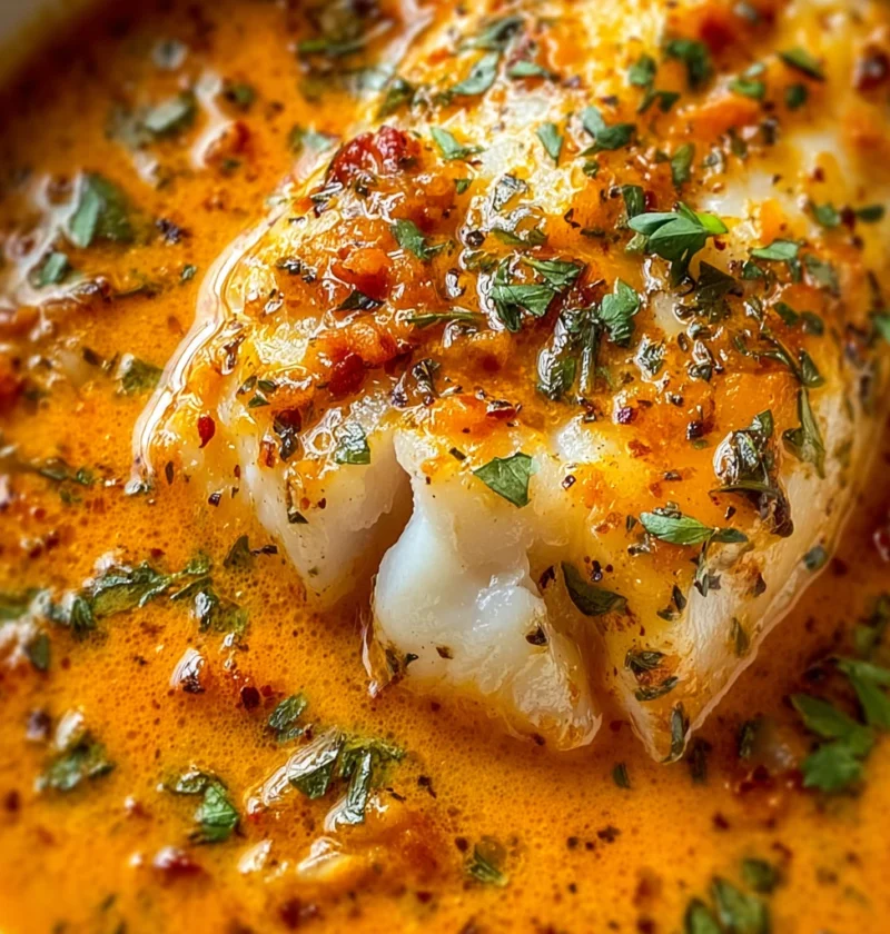 Easy Tilapia With Roasted Pepper Sauce Recipe Homemade Roasted Pepper Sauce For Fish Best Tilapia Recipes With Pepper Sauc...