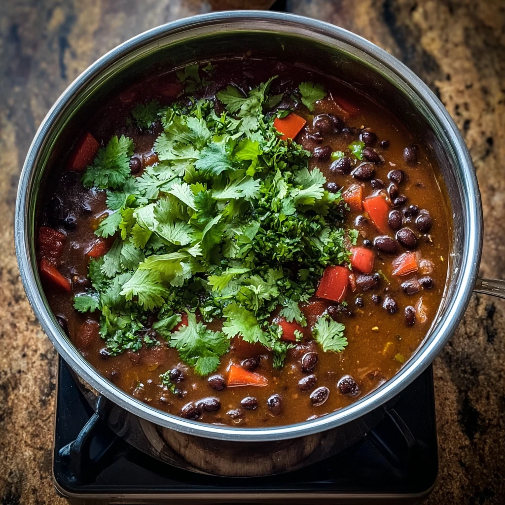 Vegan Black Bean Soup