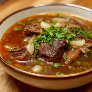 FRENSH ONION BEEF SHORT RIB SOUP
