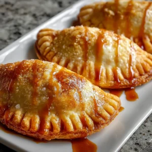 Golden Air-Fryer Apple Pies