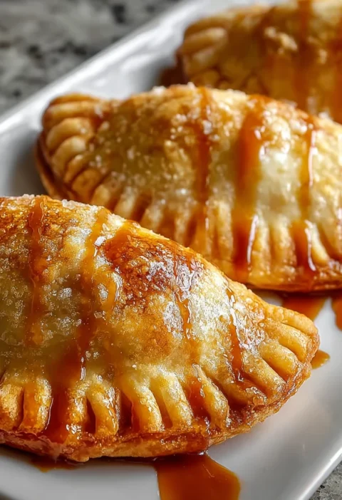 Golden Airfryer Apple Pies