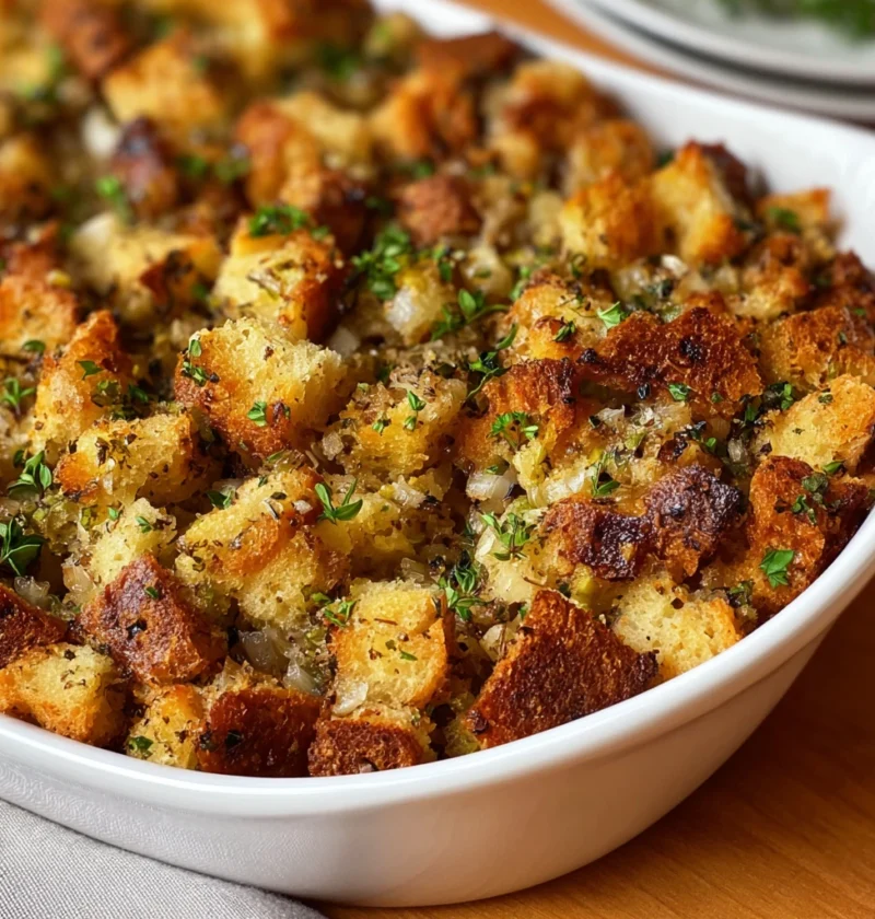 Grandma's Secret Stuffing Recipe Traditional Thanksgiving Stuffing Recipe Best Homemade Stuffing For Thanksgiving Old Fash...