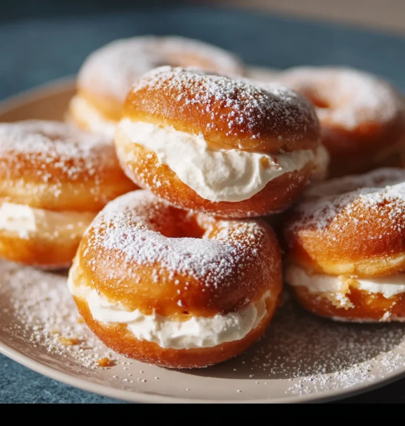 Homemade Crispy Creamy Doughnuts Recipe Easy Steps To Make Perfect Doughnuts Crispy Doughnuts Cooking Tutorial Creamy Doug...