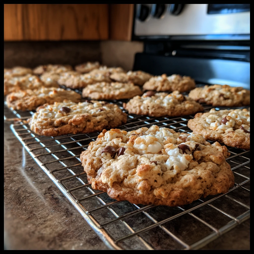 Rice Krispie Chocolate Chip Cookies