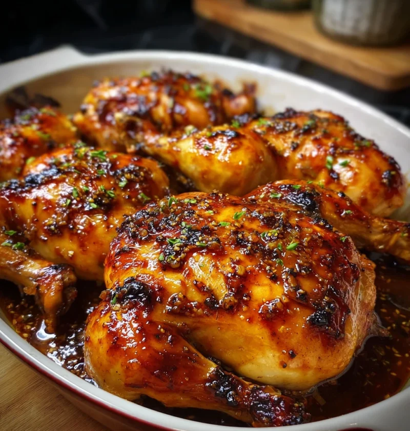 Honey Garlic Roasted Chicken Recipe Easy Honey Garlic Chicken Dinner Best Honey Garlic Chicken Marinade How To Make Honey ...