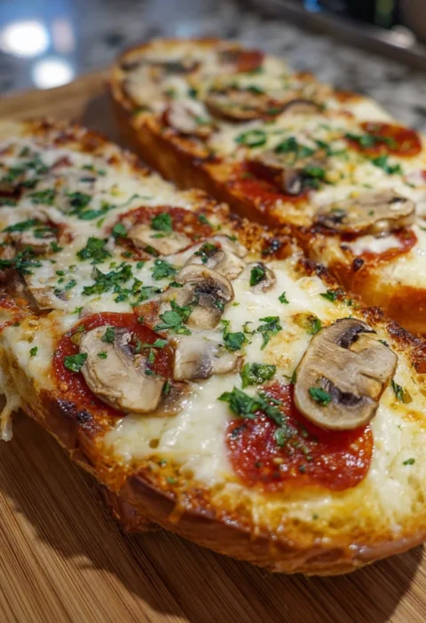 Make French Bread Pizza