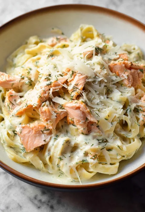 Lemon Dill Salmon Pasta Recipe Easy Lemon Dill Salmon Pasta Creamy Lemon Dill Salmon Pasta Best Salmon Pasta With Lemon Sa...