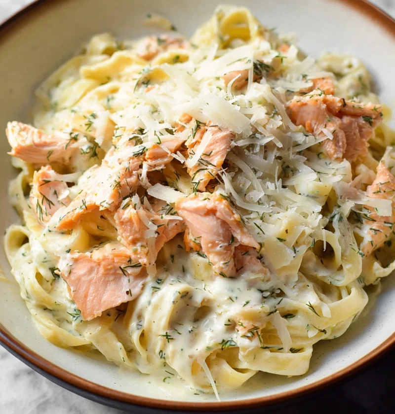 Lemon Dill Salmon Pasta Recipe Easy Lemon Dill Salmon Pasta Creamy Lemon Dill Salmon Pasta Best Salmon Pasta With Lemon Sa...