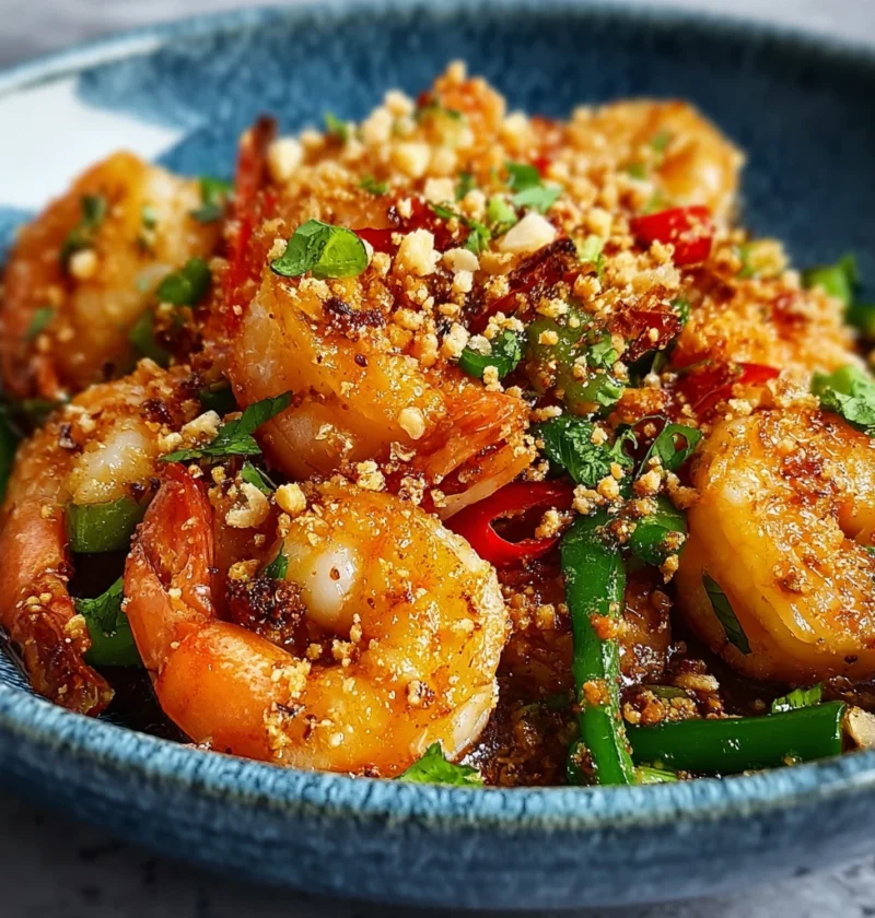 Mouthwatering Crispy Chinese Salt Pepper Prawns Recipe