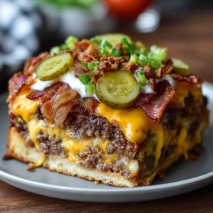 Pickle Fix Bacon Cheeseburger