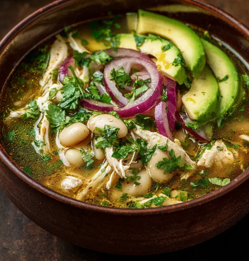 Salsa Verde Chicken Soup Recipe Homemade Salsa Verde Chicken Soup Easy Salsa Verde Chicken Soup Best Salsa Verde Chicken S...