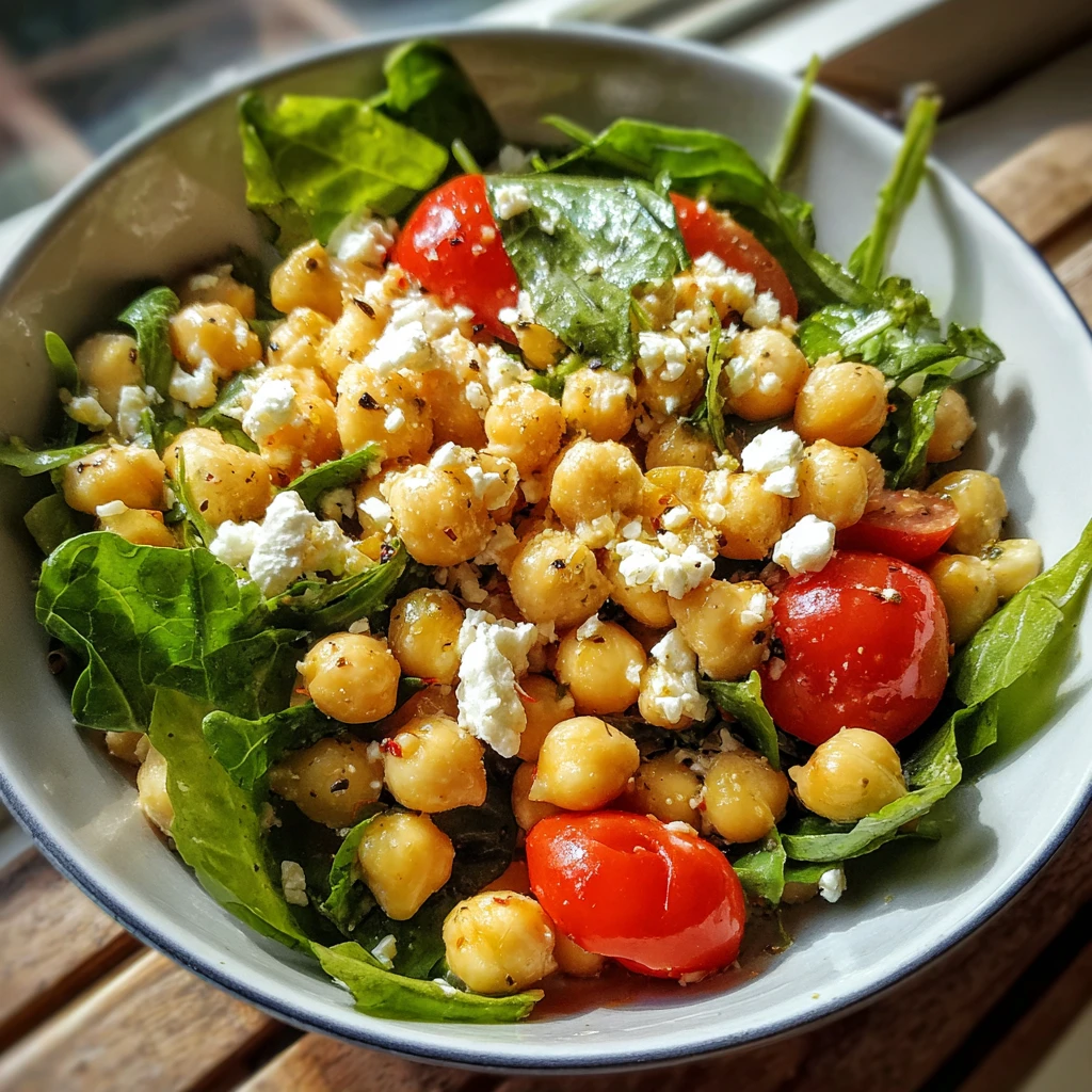Simple Chickpea Salad