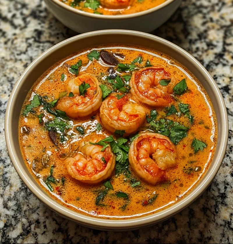 Spicy Coconut Shrimp Soup Recipe Easy Spicy Coconut Shrimp Soup Best Coconut Shrimp Soup Spicy Homemade Spicy Coconut Shri...