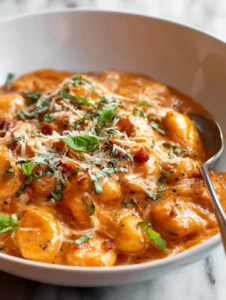 Spicy Tomato Gnocchi with Bacon