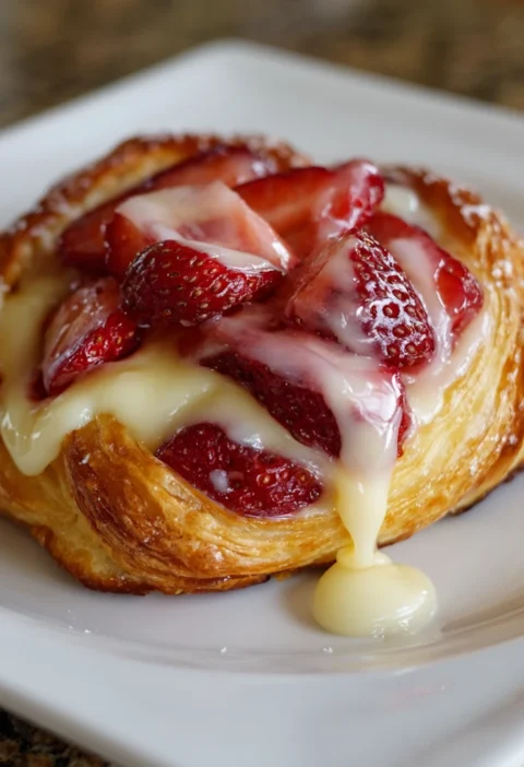 Strawberry Danish Cream Cheese Recipe Delight