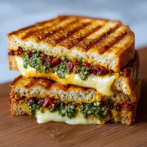 Sun-Dried Tomato Pesto Grilled Cheese: Your New Comfort Food