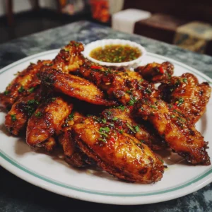 Sweet and Spicy Chicken Wings