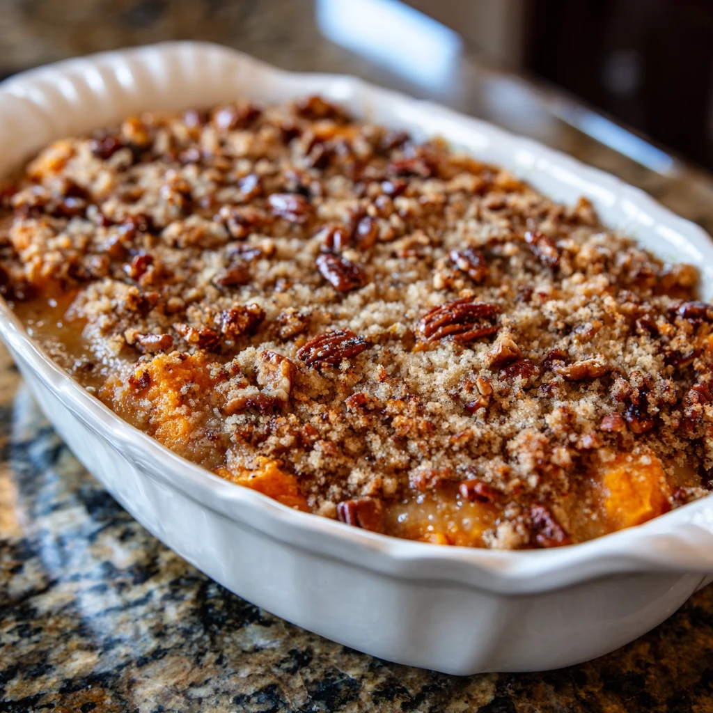 SWEET POTATO CASSEROLE