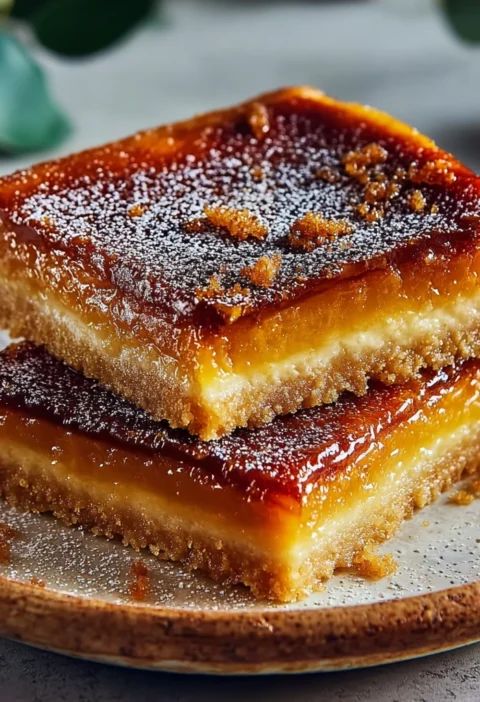 Sweet Potato Crème Brûlée Bars Recipe Easy Sweet Potato Crème Brûlée Bars Homemade Sweet Potato Dessert Bars Best Sw...
