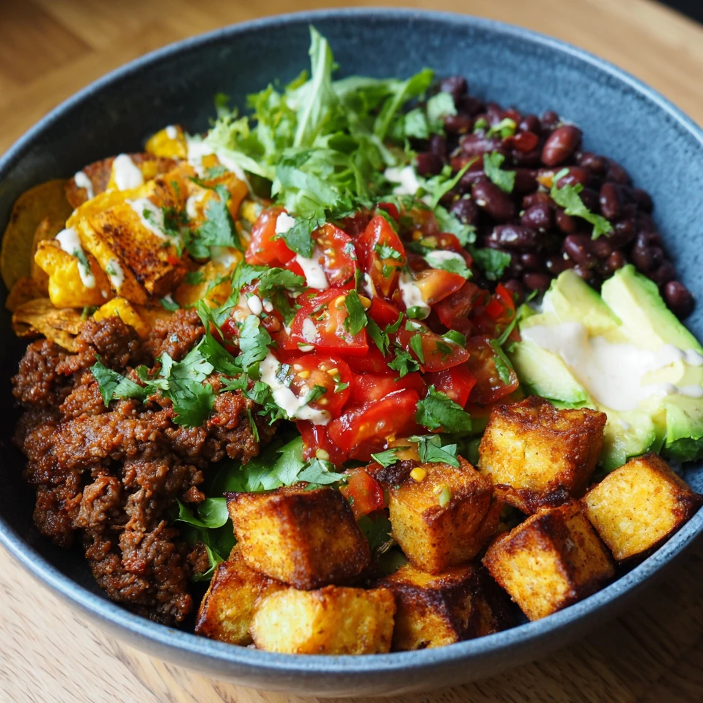 Taco Buddha Bowl Home Made