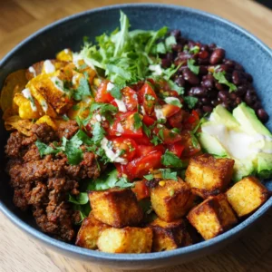 Taco Buddha Bowl Home Made