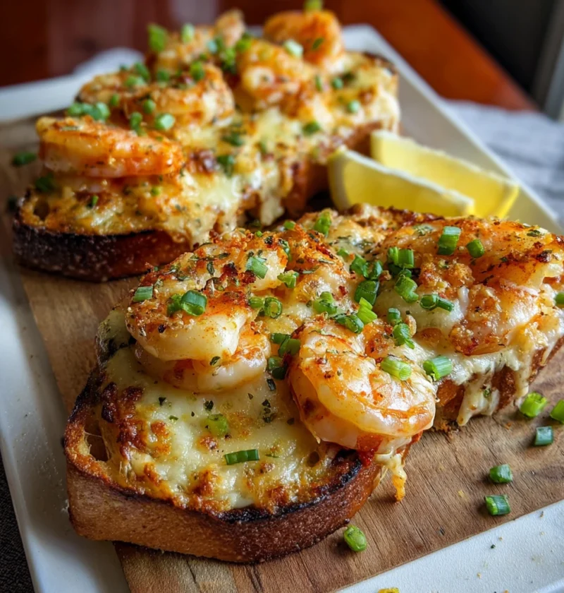 Ultimate Shrimp Cheese Toast Recipe Best Garlic Bread Shrimp Toast Cheesy Garlic Shrimp Toast Tutorial How To Make Shrimp ...
