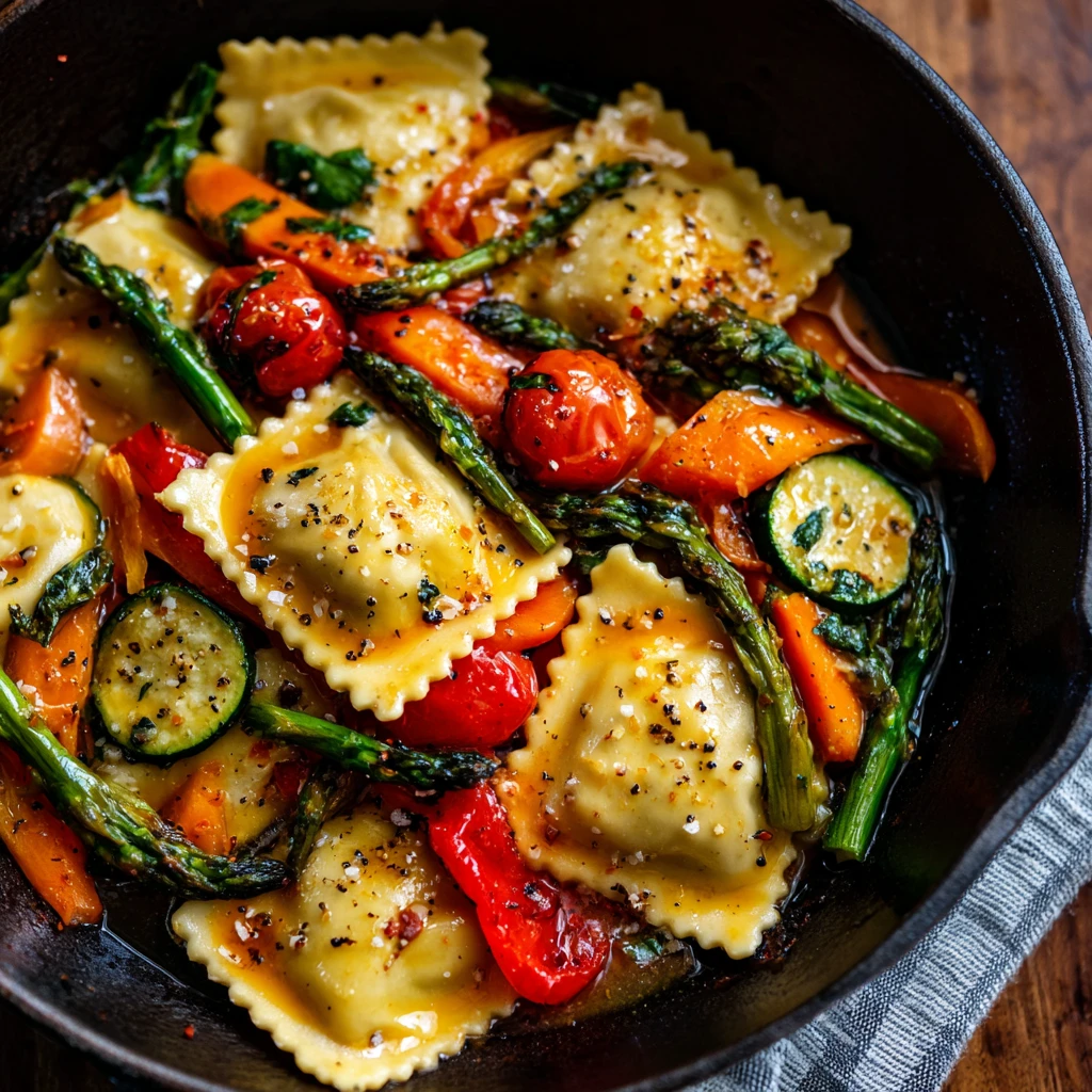 25-Minute Ravioli and Veggies: A Magical Weeknight Savior