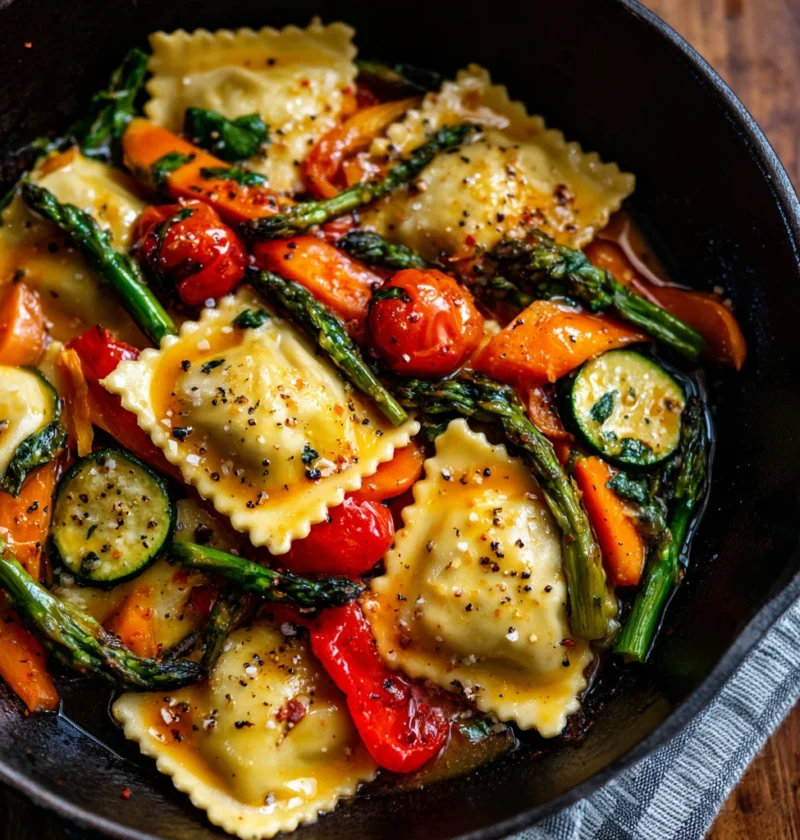 25minute Ravioli Veggies Magical Weeknight Savior