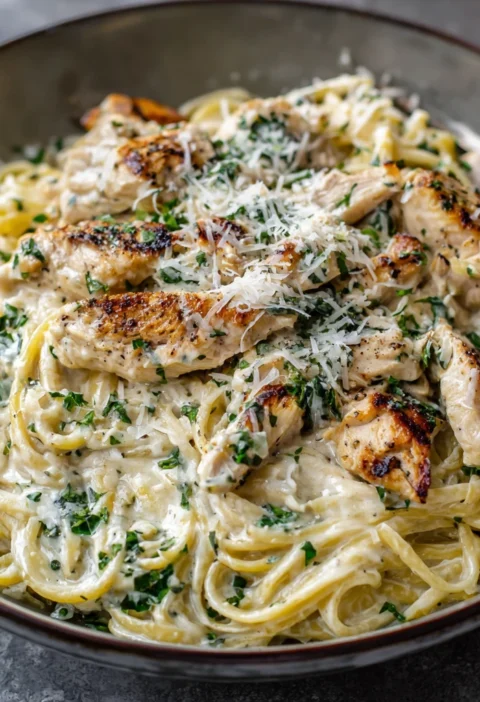 Chicken Alfredo Recipe Healthy Delicious Pasta
