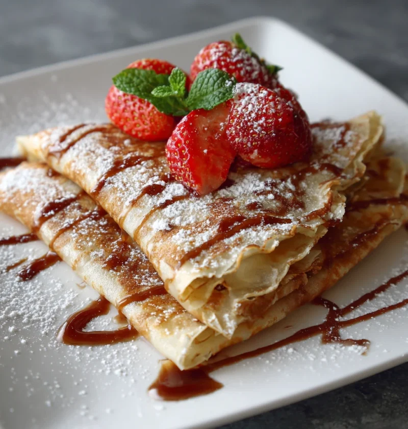 Best Crepes Recipe For Breakfast Easy Homemade Crepes Batter Gluten-free Crepes Filling Ideas Savory Crepes Recipe Dinner ...