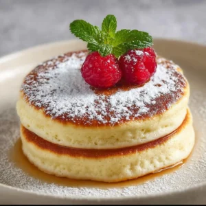 Fluffy Japanese Souffle Pancakes