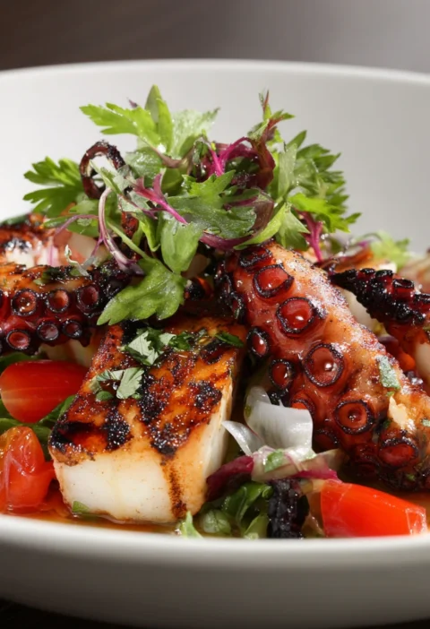 Best Grilled Octopus Recipe Tender Grilled Octopus Cooking Tips How To Prepare Tender Octopus Mediterranean Grilled Octopu...