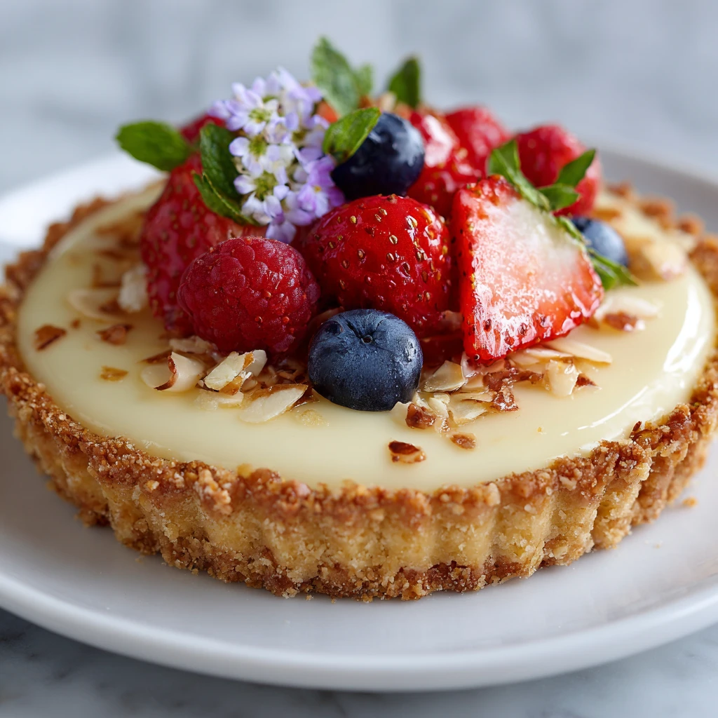 What Makes This White Chocolate Mousse Tart So Good