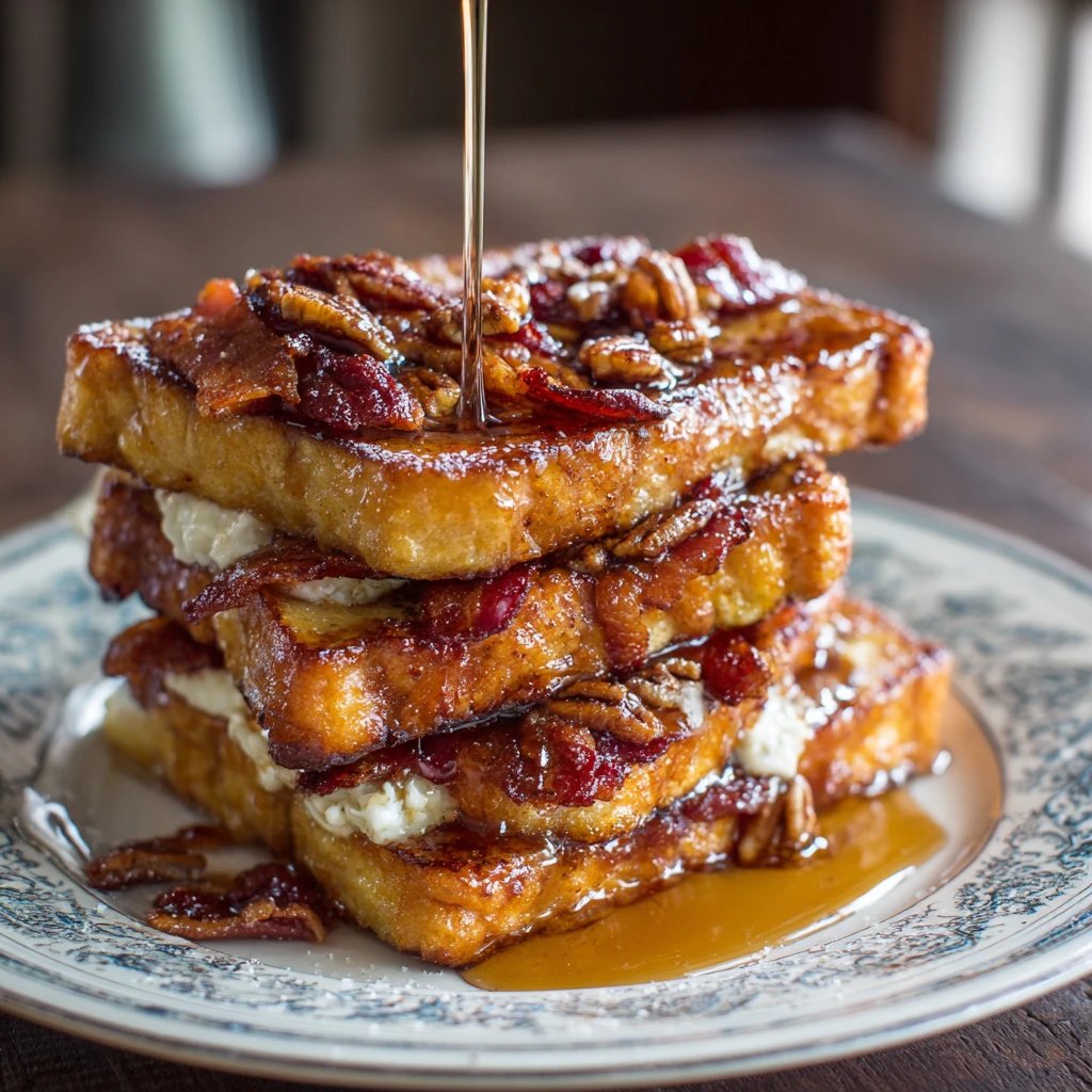 Bourbon Maple Bacon French Toast