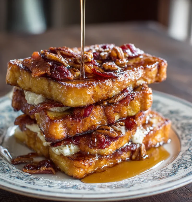 Bourbon Maple Bacon French Toast Recipe Best Bourbon For Maple Bacon French Toast Bacon Infused Bourbon French Toast Gourm...