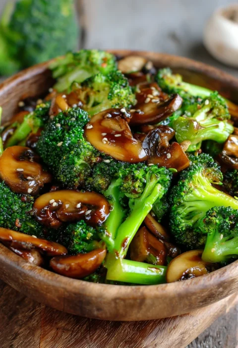 Broccoli Mushroom Stir Fry Incredible Recipe