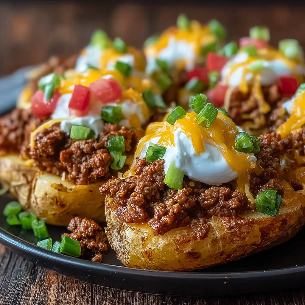 Cheesy Taco Potatoes: Indulgent Comfort Food for Easy Meals