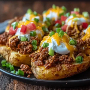 Cheesy Taco Potatoes: Indulgent Comfort Food for Easy Meals