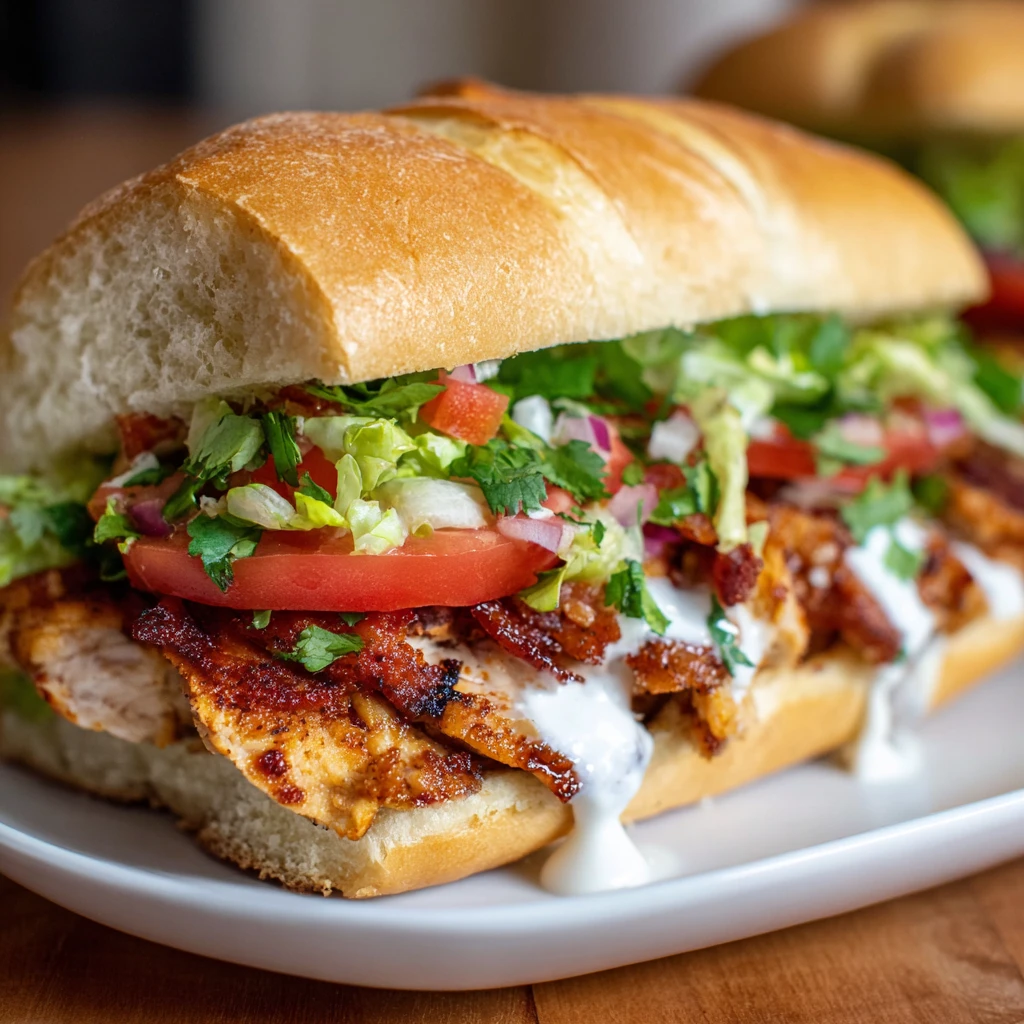 Chicken Torta Sandwich