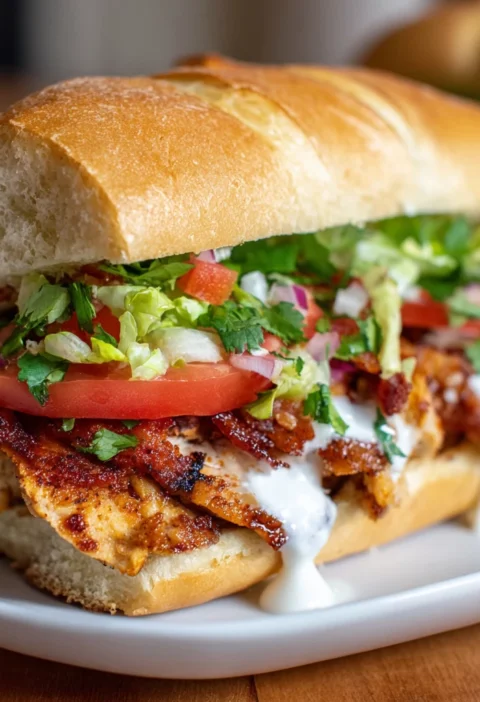 Chicken Torta Sandwich