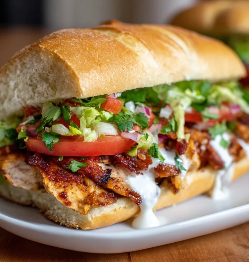 Chicken Torta Sandwich